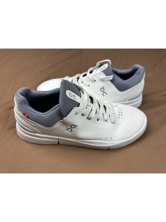 On Running THE ROGER Advantage Sneakers White Gray Grey Men\'s Shoes Size 8.5 M main image 15